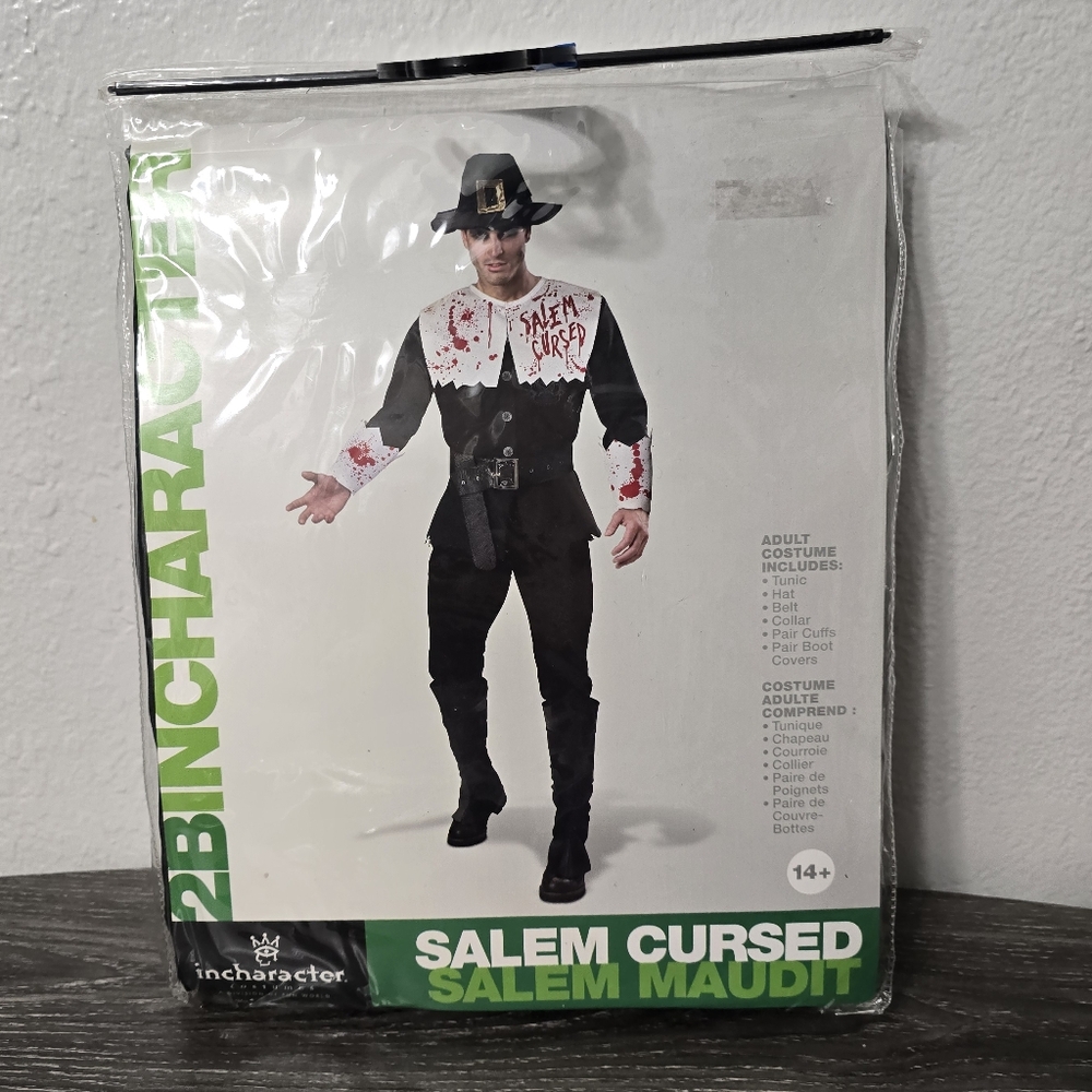 InCharacter Salem Cursed Costume - Black and White